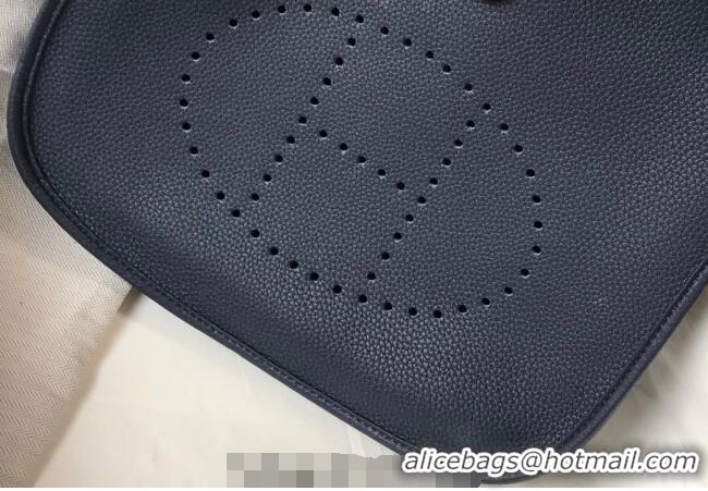 Good Product Hermes Evelyne Bag 29cm in Togo Calfskin Leather HB29 Stone Blue 2025