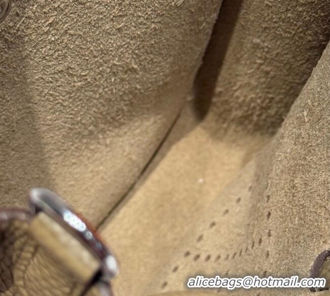 Promotional Hermes Evelyne Mini Bag 18cm in Togo Calfskin Leather 8144 Alpha Beige 2025