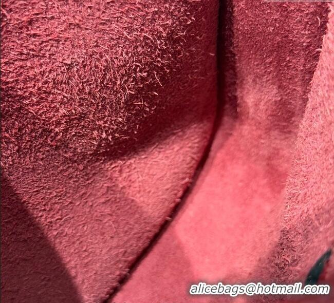 Super Quality Hermes Evelyne Mini Bag 18cm in Togo Calfskin Leather 8144 Stone Red 2025