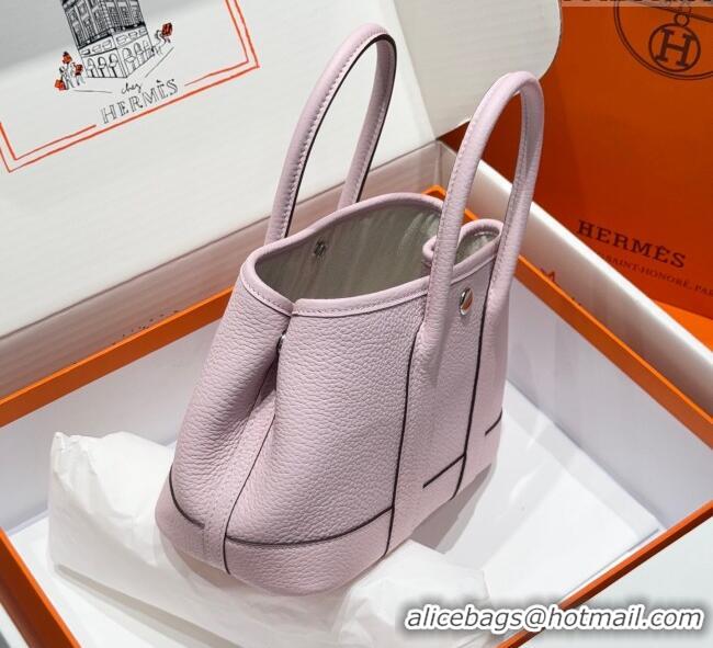 Promotional Hermes Garden Party Mini Bag 23cm in Germany Leather H9042 Dreamy Purple 2025