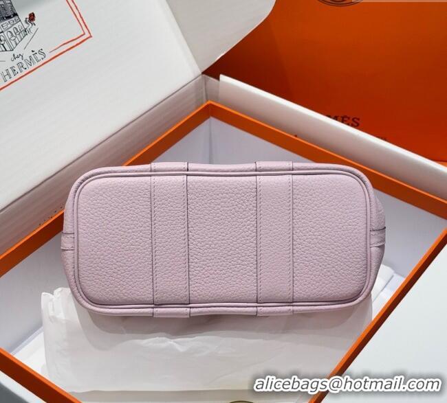 Promotional Hermes Garden Party Mini Bag 23cm in Germany Leather H9042 Dreamy Purple 2025