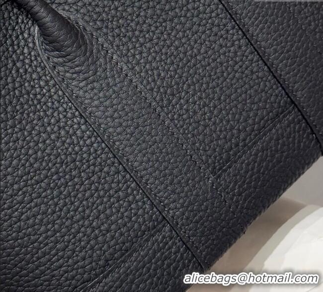 Buy Fashionable Hermes Garden Party Mini Bag 23cm in Germany Leather H9042 Black/Silver 2025
