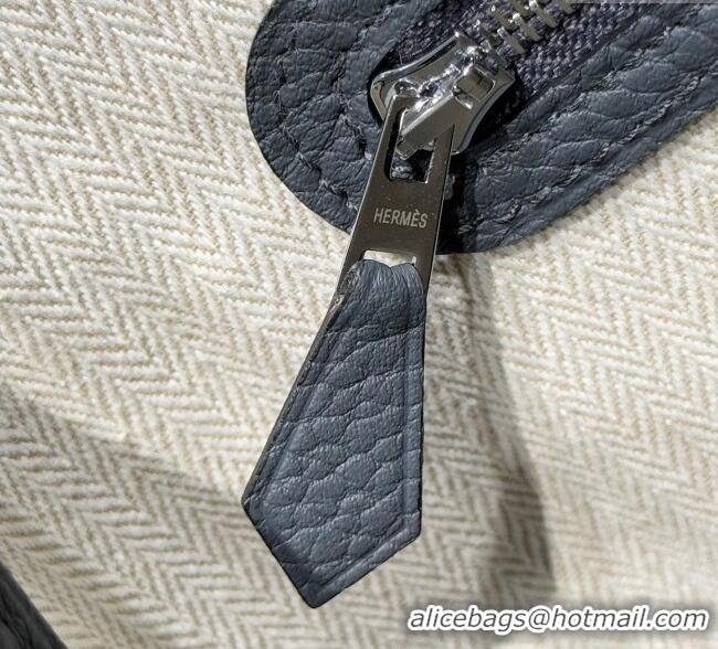 Best Product Hermes Garden Party Mini Bag 23cm in Germany Leather H9042 Slate Grey 2025