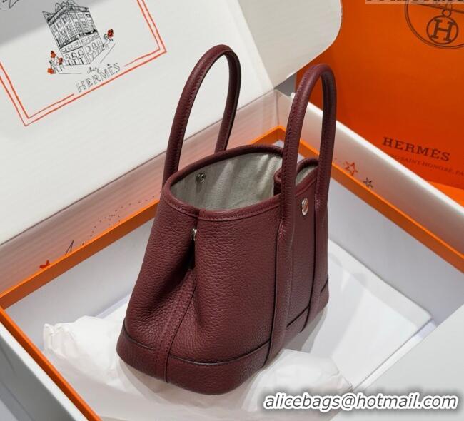 Traditional Specials Hermes Garden Party Mini Bag 23cm in Germany Leather H9042 HERMES Red 2025
