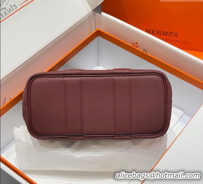 Traditional Specials Hermes Garden Party Mini Bag 23cm in Germany Leather H9042 HERMES Red 2025