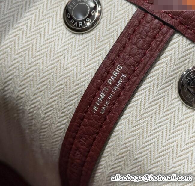 Traditional Specials Hermes Garden Party Mini Bag 23cm in Germany Leather H9042 HERMES Red 2025