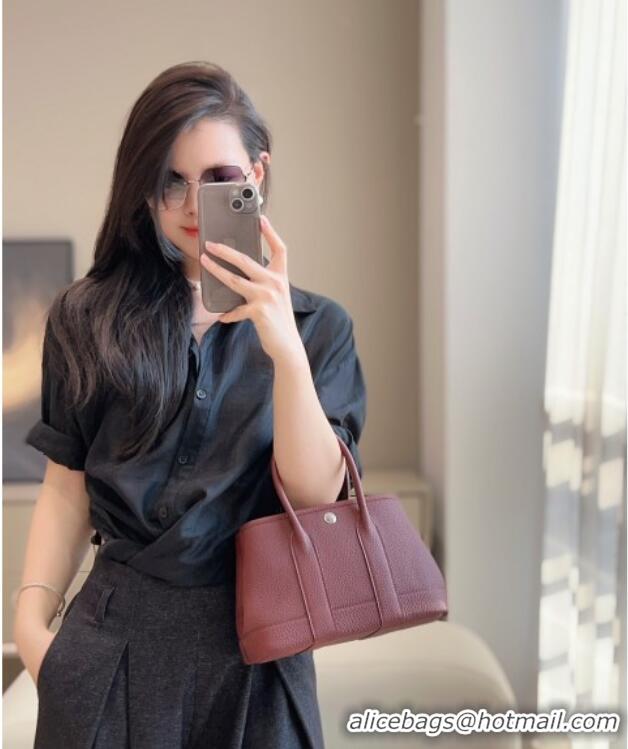 Traditional Specials Hermes Garden Party Mini Bag 23cm in Germany Leather H9042 HERMES Red 2025