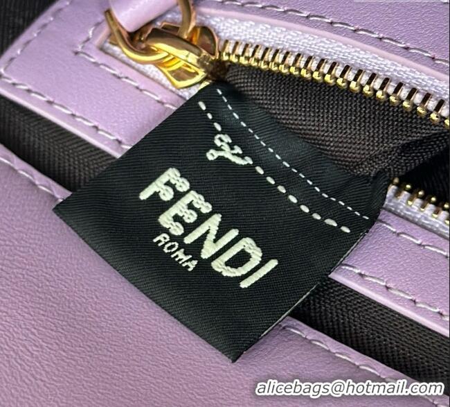Promotional Fendi Baguette Medium Nappa Leather Bag 0135M Purple 2025
