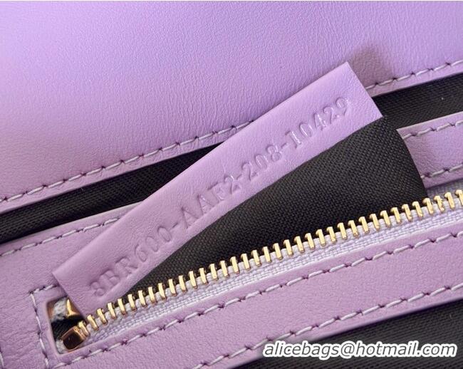 Promotional Fendi Baguette Medium Nappa Leather Bag 0135M Purple 2025
