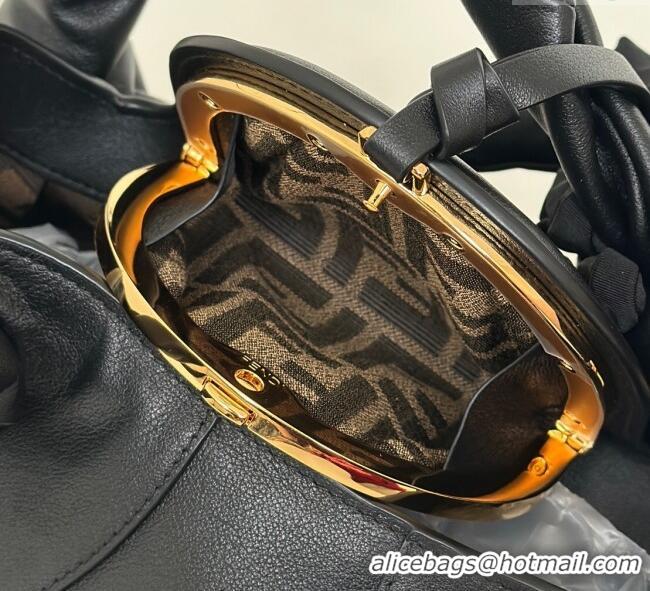Pretty Style Fendi Spy Small Bag in Leather 80888S Black 2025