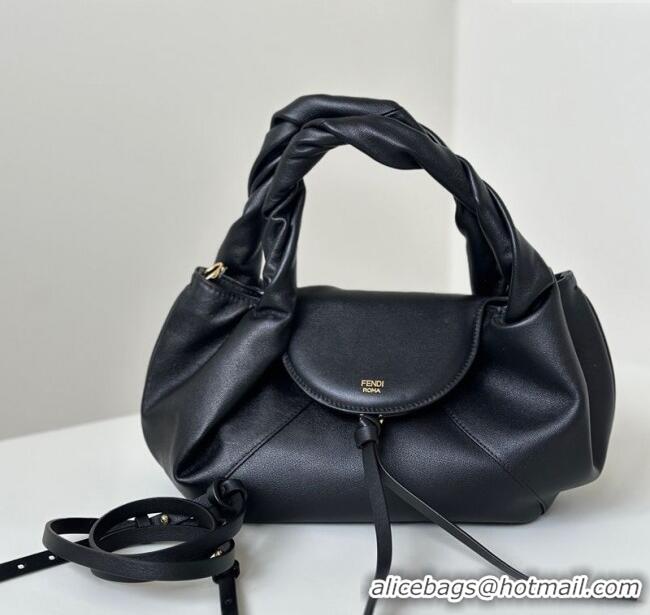 Pretty Style Fendi Spy Small Bag in Leather 80888S Black 2025