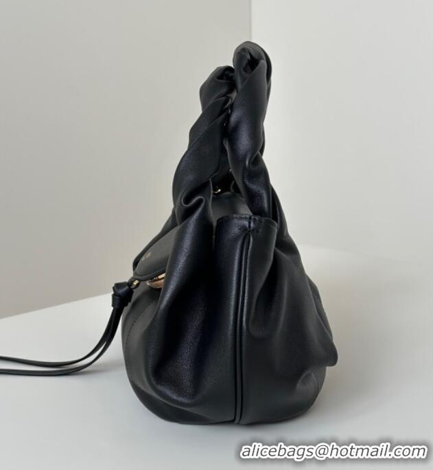 Pretty Style Fendi Spy Small Bag in Leather 80888S Black 2025