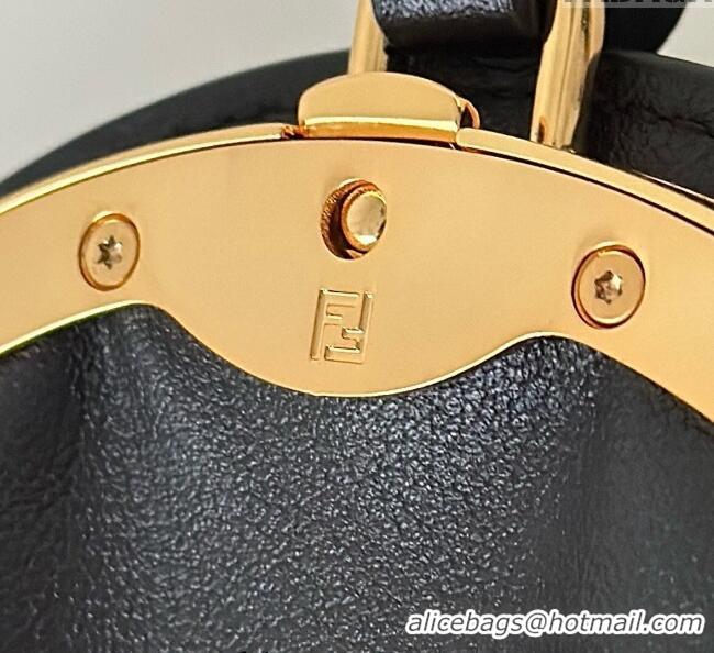 Pretty Style Fendi Spy Small Bag in Leather 80888S Black 2025