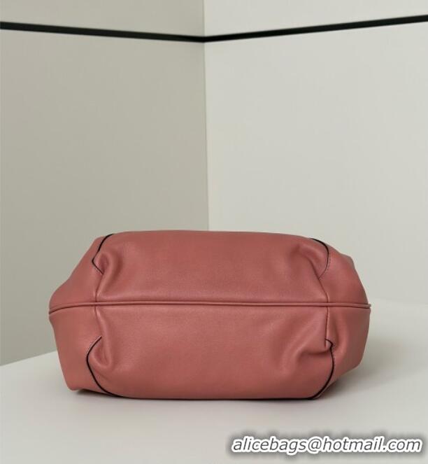 Top Grade Fendi Spy Small Bag in Leather 80888S Dusty Pink 2025