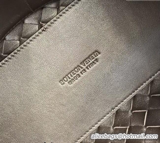 Well Crafted Bottega Veneta Medium Andiamo Top Handle Bag in Intrecciato Leather 743572 Fondant Brown 2025