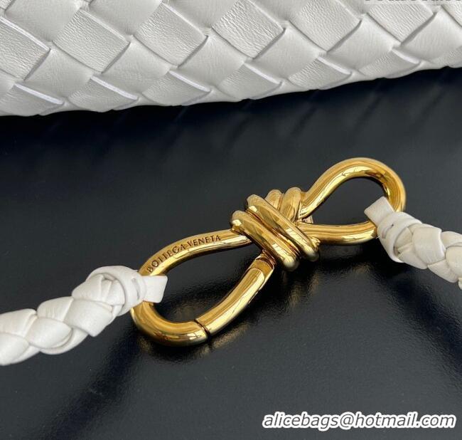 Promotional Bottega Veneta Small Andiamo Top Handle Bag in Intrecciato Leather 743568 Sea Sault 2025