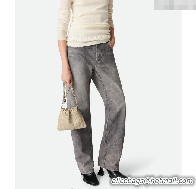 Reasonable Price Bottega Veneta Small Dustbag in Intrecciato Leather 816987 Dusty Beige 2025
