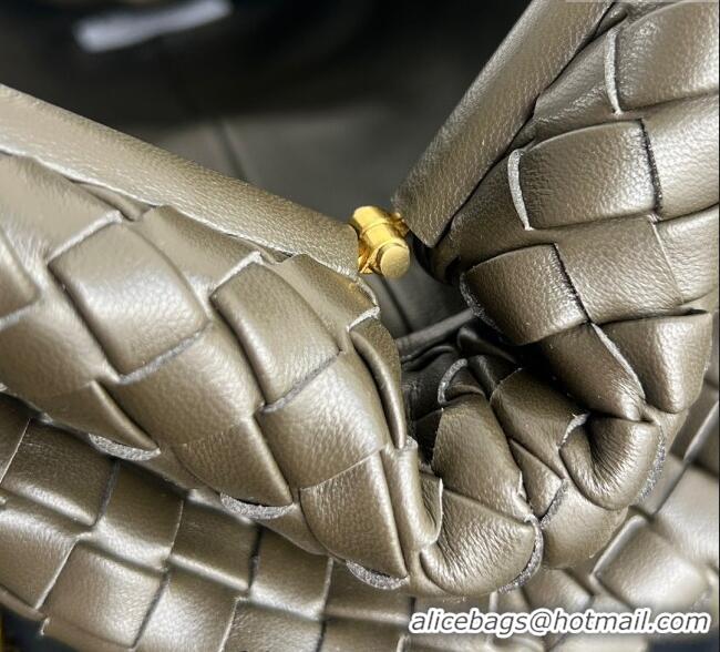 Best Price Bottega Veneta Small Lauren 1980 Chain Bag in Padded Intrecciato Leather 804038 Cypress Green 2025