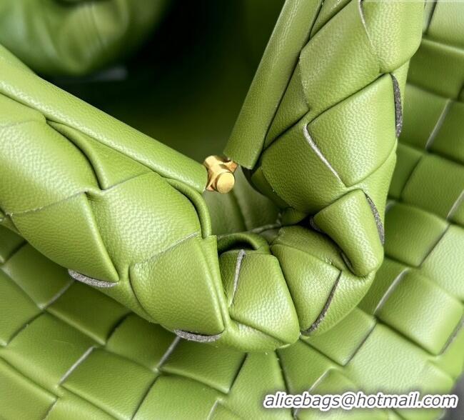 Best Design Bottega Veneta Lauren 1980 Clutch bag With Chain in Intrecciato Leather 785807 Matcha Green 2025