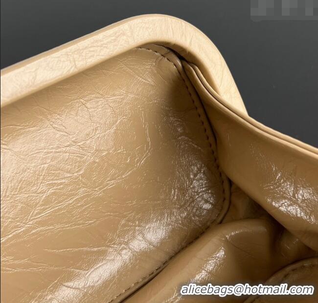 Best Price Bottega Veneta Knot Long Clutch in Intreccio Leather 0801 Apricot 2025