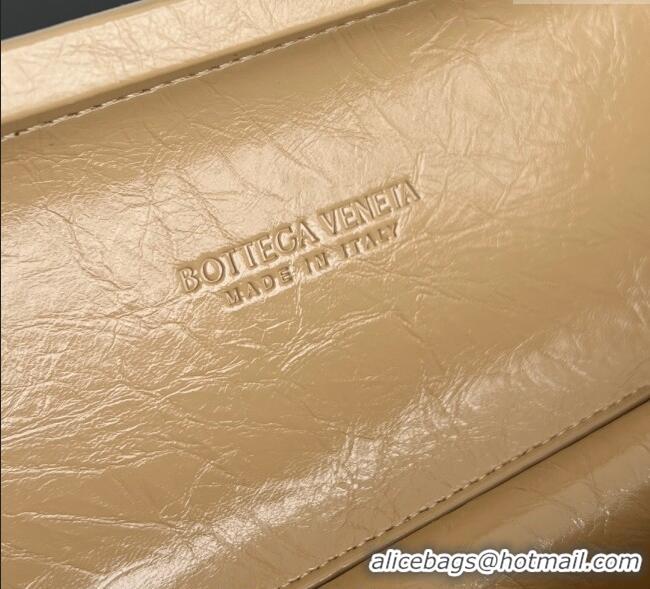 Best Price Bottega Veneta Knot Long Clutch in Intreccio Leather 0801 Apricot 2025