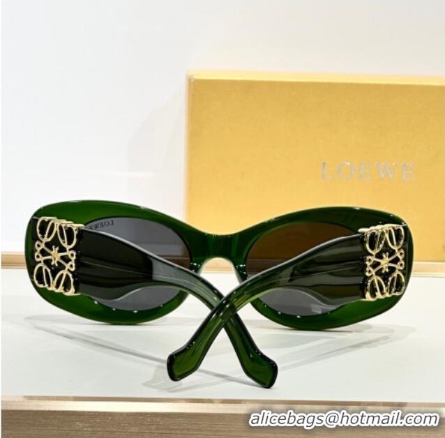 Buy New Cheap Loewe Sunglasses LW40175 Green 2025