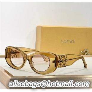 Best Price Loewe Sunglasses LW40175 Yellow 2025