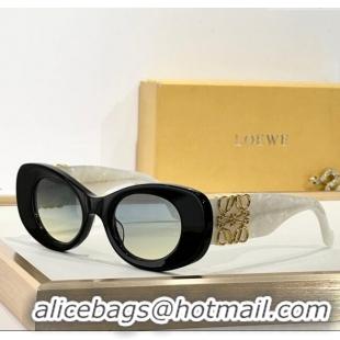Spot Bulk Loewe Sunglasses LW40175 Black/White 2025