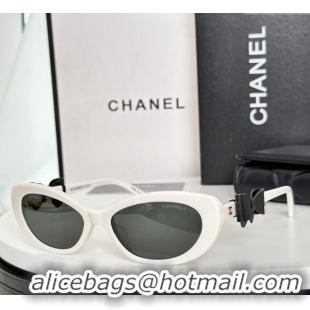 Market Sells Chanel Sunglasses with Bow CH9181Q1 White 2025