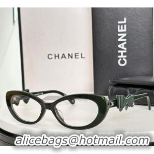Grade Quality Chanel Sunglasses with Bow CH91812 Green 2025