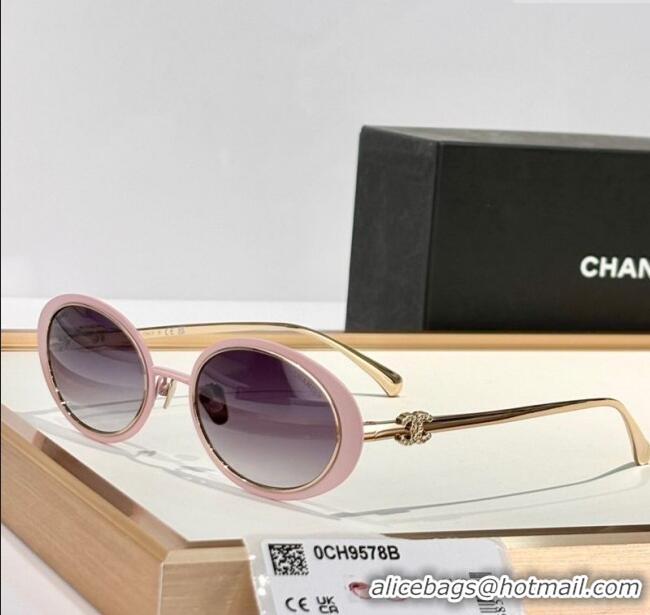 Inexpensive Chanel Sunglasses CH9578B Light Pink 2025