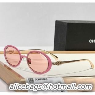 Good Product Chanel Sunglasses CH9578B Pink 2025