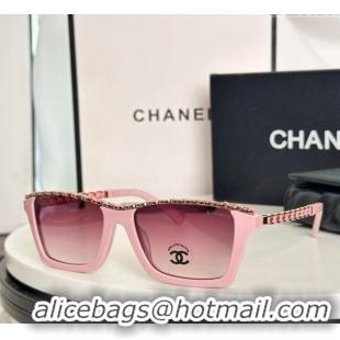 Most Popular Chanel Sunglasses with Chain CH5548 2025