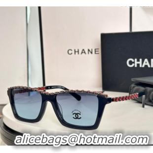 Luxury Classic Chanel Sunglasses with Chain CH5548 2025