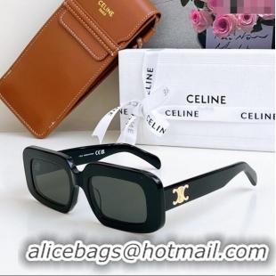 Buy Luxury Celine Sunglasses CL40313U Black/Gold 2025