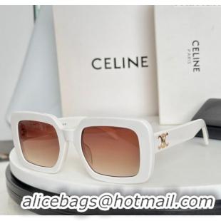 Top Quality Celine Sunglasses CL40304U White 2025