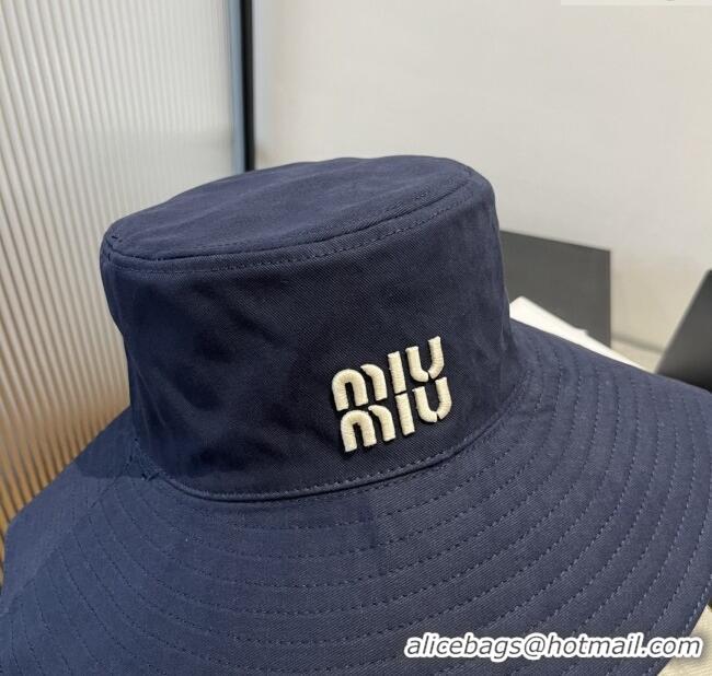 Good Taste Miu Miu Bucket Hat M071806 Blue 2025