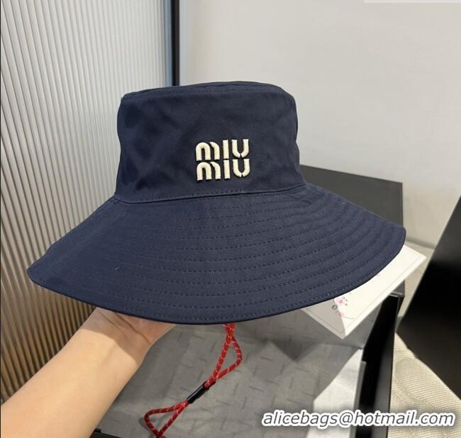 Good Taste Miu Miu Bucket Hat M071806 Blue 2025