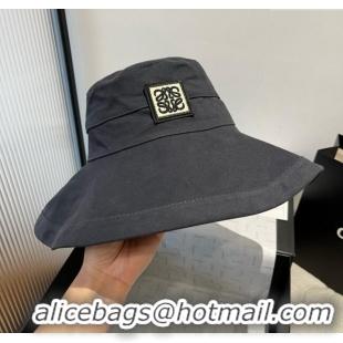 Luxury Cheap Loewe Bucket Hat L071808 Black 2025