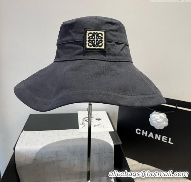 Luxury Cheap Loewe Bucket Hat L071808 Black 2025