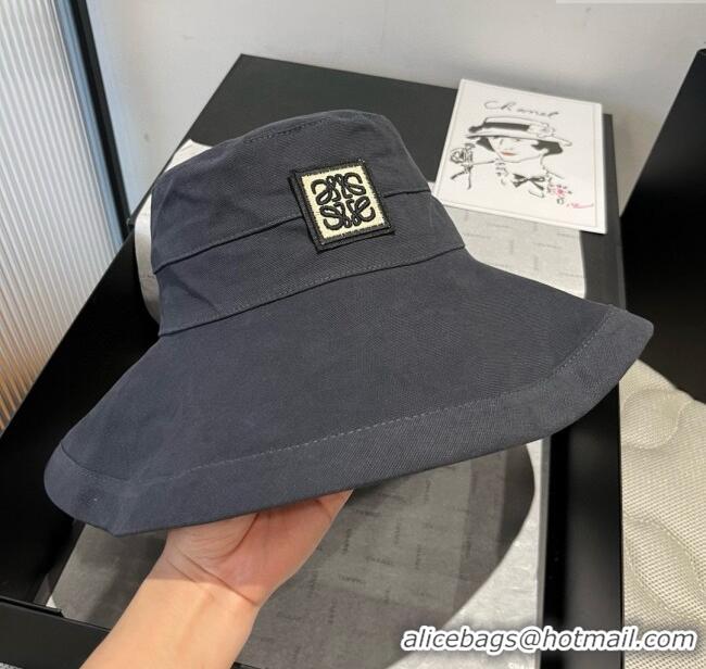 Luxury Cheap Loewe Bucket Hat L071808 Black 2025