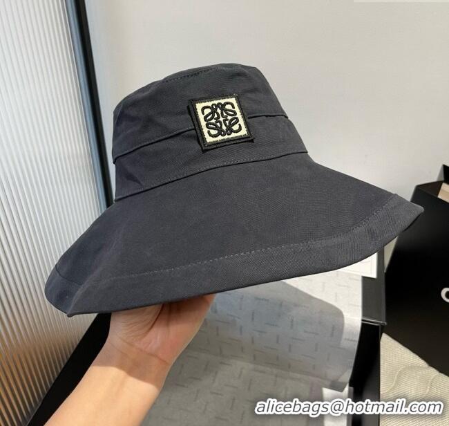 Luxury Cheap Loewe Bucket Hat L071808 Black 2025