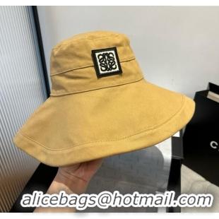 Top Quality Loewe Bucket Hat L071809 Yellow 2025