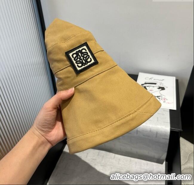 Top Quality Loewe Bucket Hat L071809 Yellow 2025