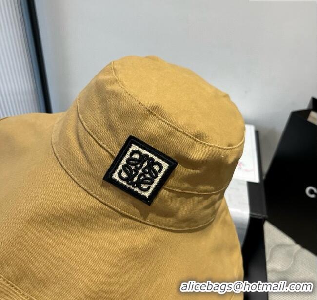 Top Quality Loewe Bucket Hat L071809 Yellow 2025