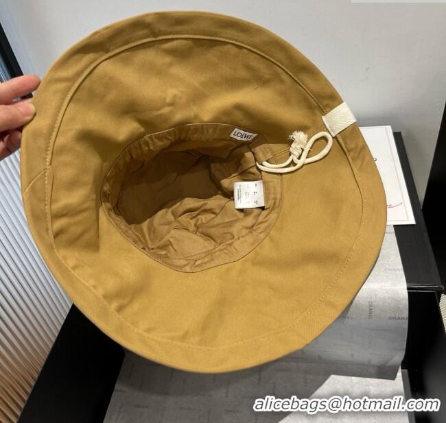 Top Quality Loewe Bucket Hat L071809 Yellow 2025