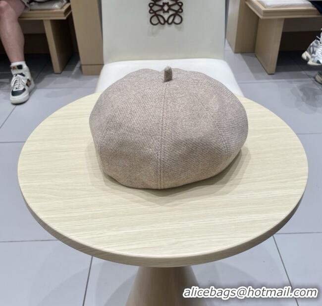 Luxury Classic Gucci Beret Hat G071815 Beige 2025
