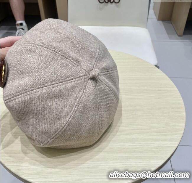 Luxury Classic Gucci Beret Hat G071815 Beige 2025