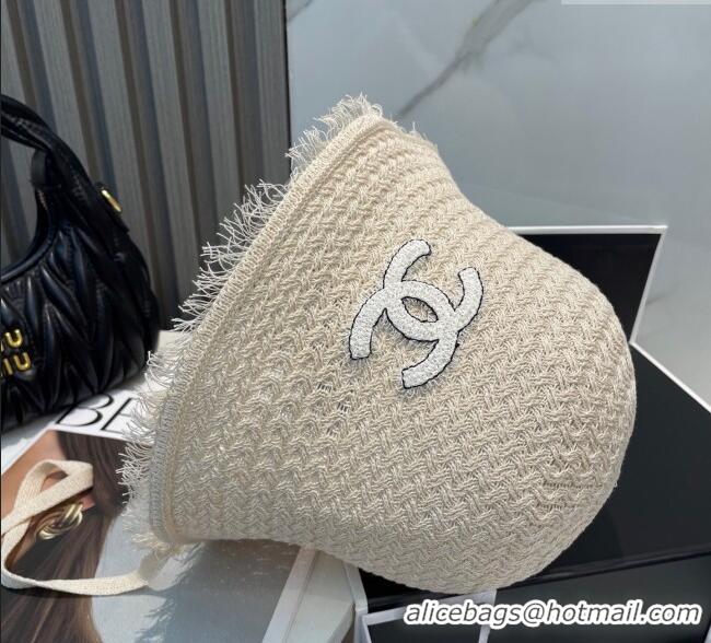 Classic Specials Chanel Fringe Bucket Hat 0724 White 2025