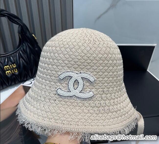 Classic Specials Chanel Fringe Bucket Hat 0724 White 2025